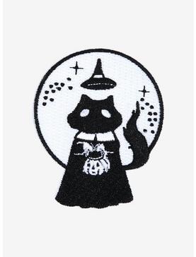 Witch Cat Patch, , hi-res