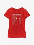 Pokémon Charmander Comic Box Youth Girls T-Shirt, RED, hi-res