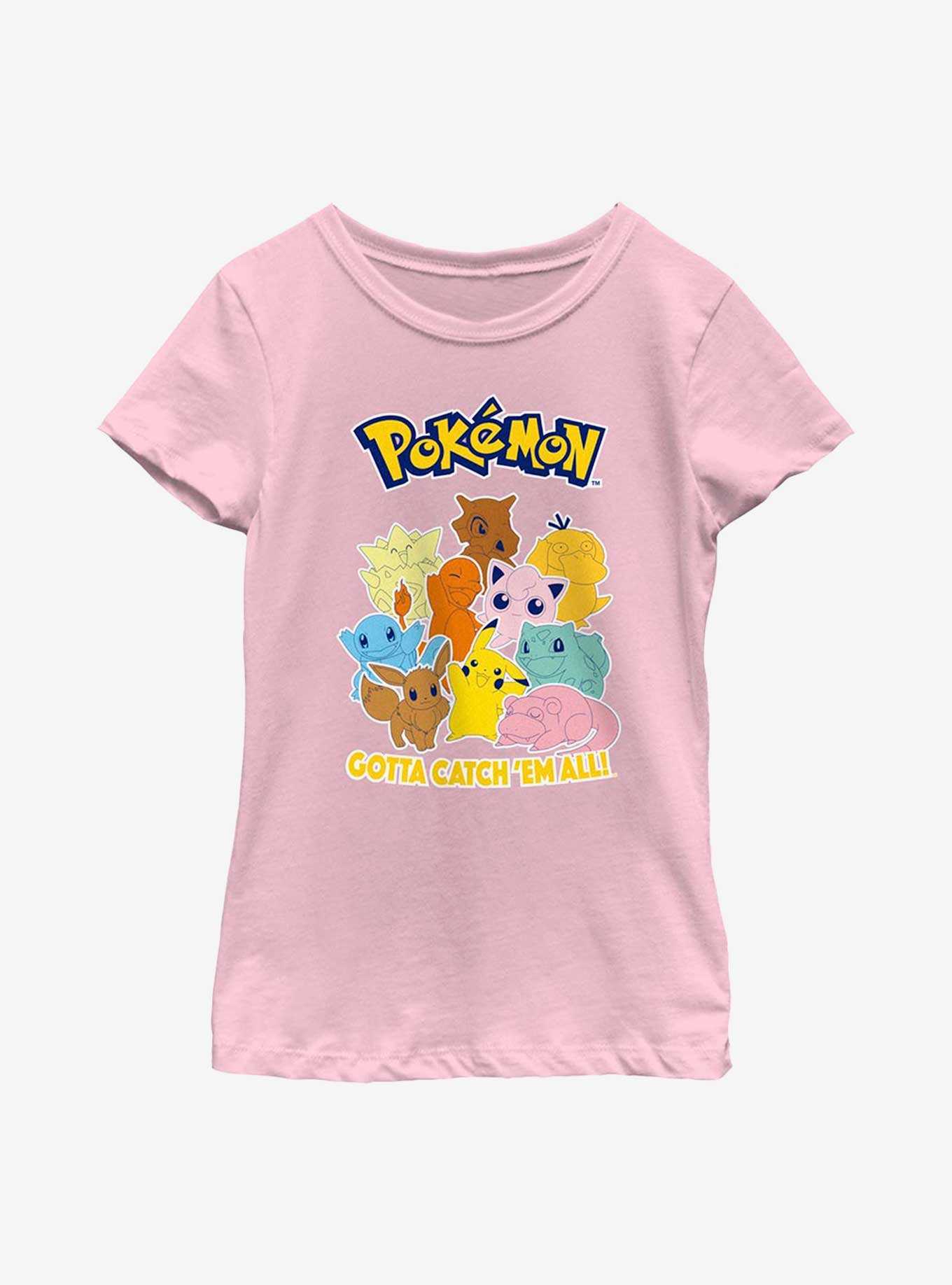 Pokémon Gotta Catch 'Em All! Youth Girls T-Shirt, , hi-res