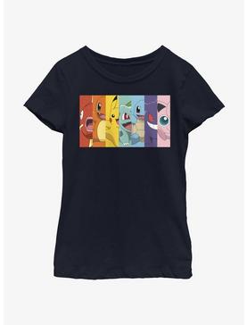 Pokémon Poke Rainbow Youth Girls T-Shirt, , hi-res