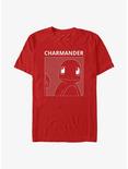 Pokémon Charmander Comic Box T-Shirt, RED, hi-res