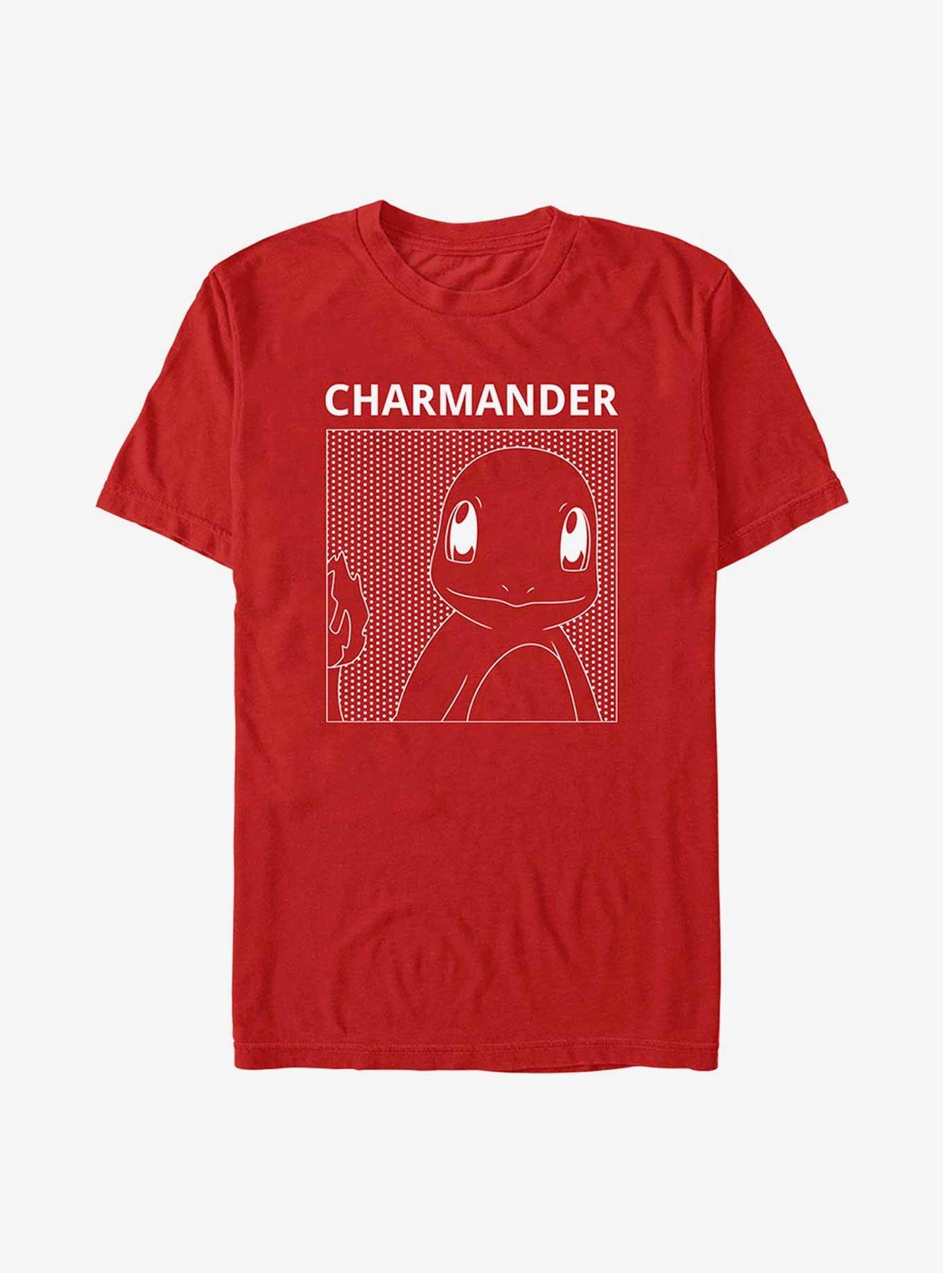 Pok&eacute;mon Charmander Comic Box T-Shirt, RED, hi-res
