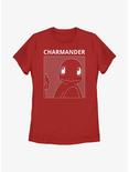 Pokémon Charmander Comic Box Womens T-Shirt, RED, hi-res