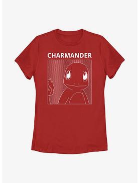 Pokémon Charmander Comic Box Womens T-Shirt, , hi-res