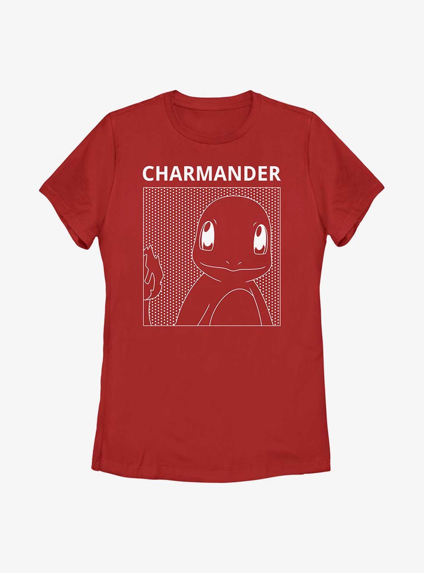 Pok&eacute;mon Charmander Comic Box Womens T-Shirt, , hi-res