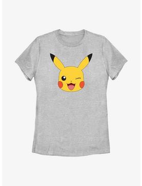 Plus Size Pokémon Pikachu Big Face Womens T-Shirt, , hi-res
