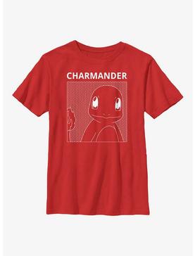 Pokémon Charmander Comic Box Youth T-Shirt, , hi-res