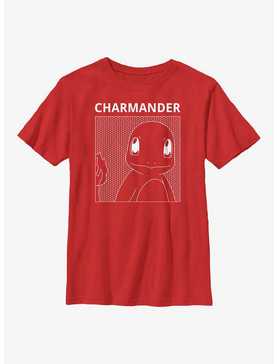 Pokémon Charmander Comic Box Youth T-Shirt, , hi-res