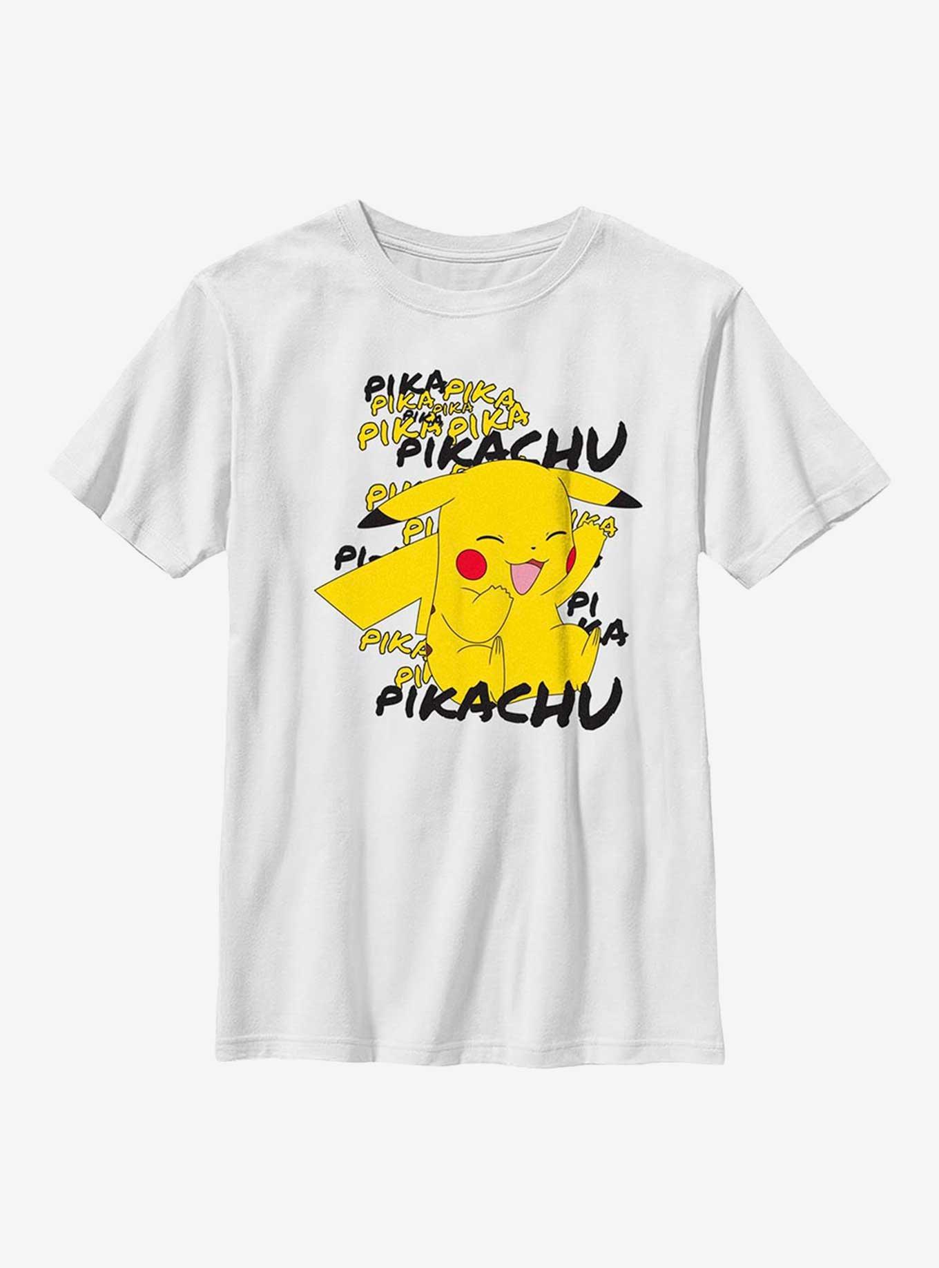 Pok&eacute;mon Pikachu Cracks A Joke Youth T-Shirt, , hi-res
