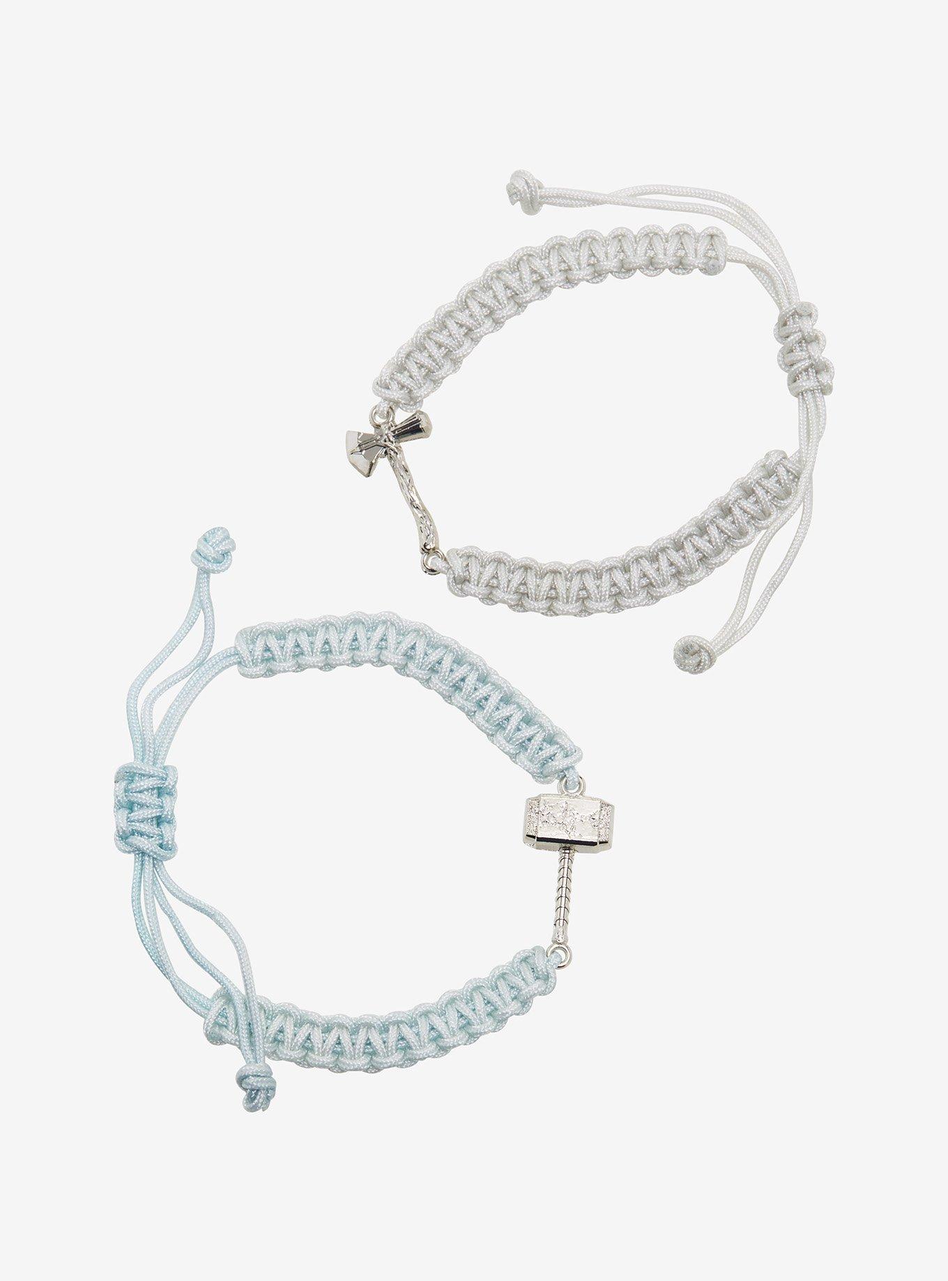 Marvel Thor: Love And Thunder Weapon Best Friend Cord Bracelet Set, , hi-res