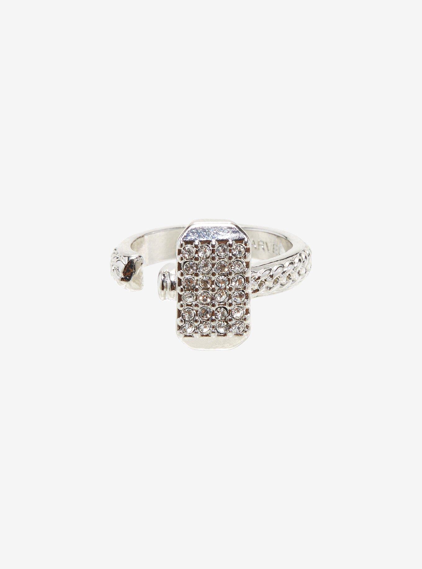 Marvel Thor Mjolnir Ring, , hi-res