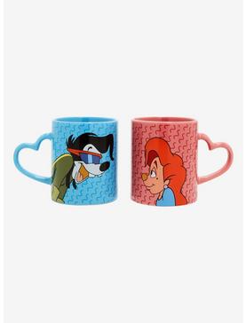 Disney A Goofy Movie Max & Roxanne Heart Handle Mug Set - BoxLunch Exclusive , , hi-res