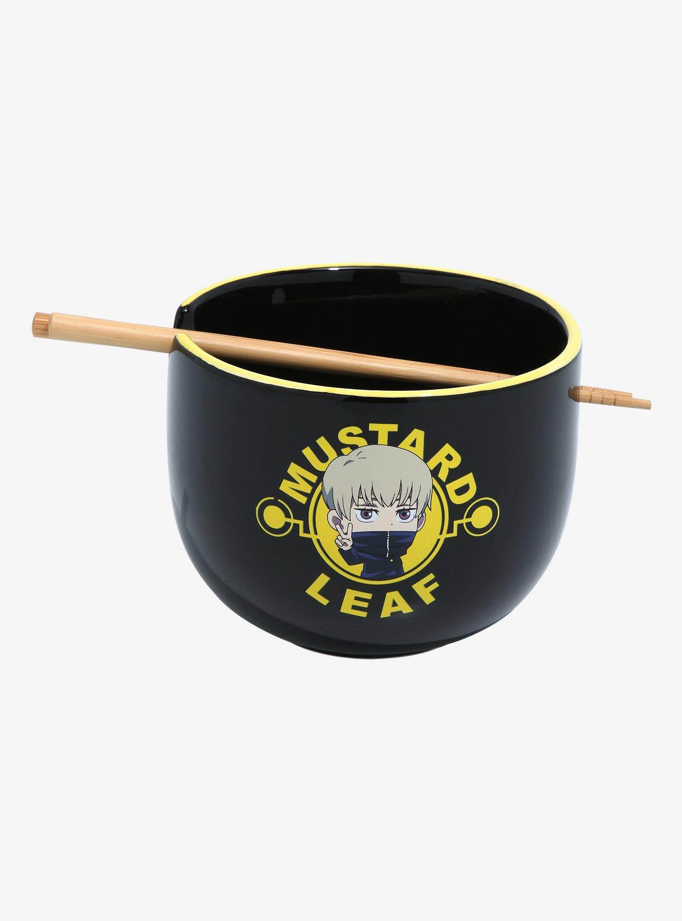 JUST FUNKY Jujutsu Kaisen Ramen Bowl with Chopsticks 16 Ounce  Anime Ramen Bowl – Jujitsu Kaisen, Anime Ramen Bowl, JJK Merch, Yuji  Itadori Satoru Gojo: Rice Bowls