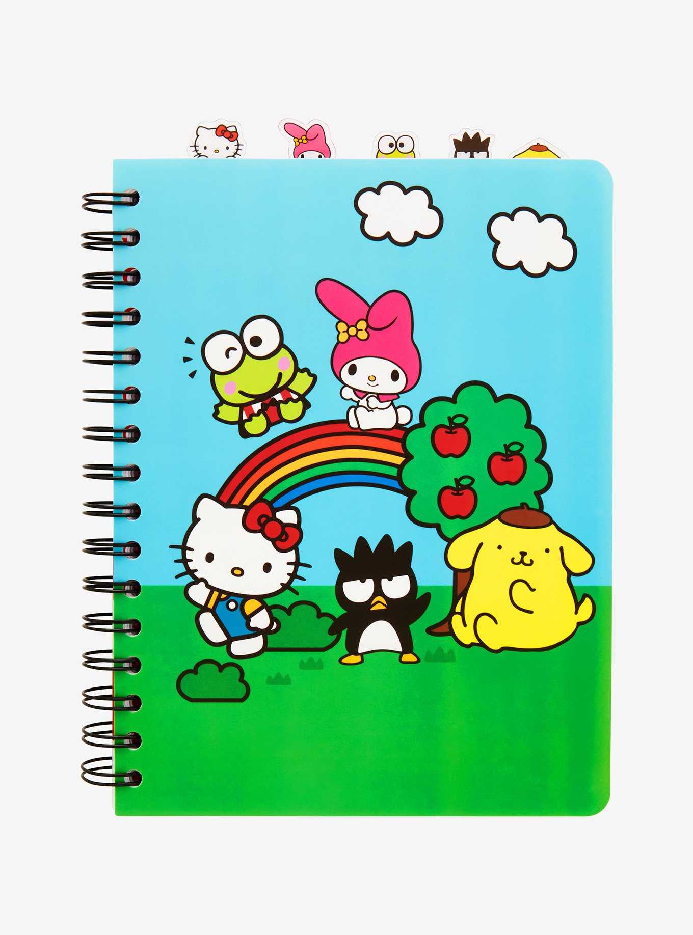 Sanrio Hello Kitty & Friends Rainbow Tab Journal, , hi-res