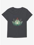 Bleh Wizard Frog Girls T-Shirt Plus Size, , hi-res