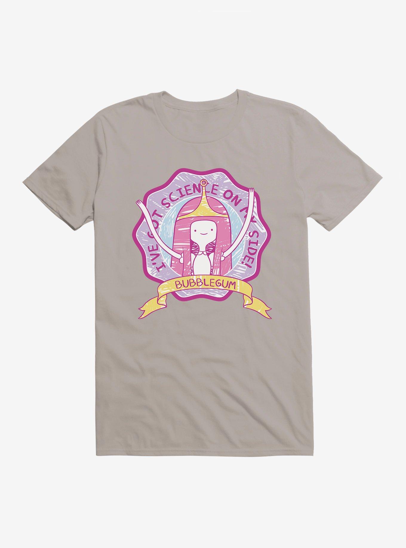 Adventure Time Princess Bubblegum T-Shirt, LIGHT GREY, hi-res