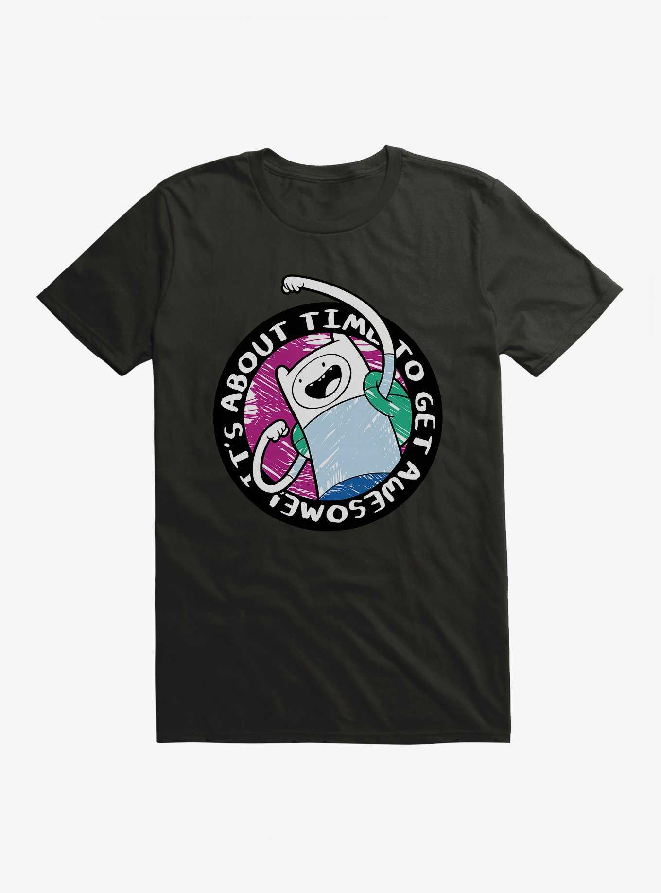 Adventure Time Time To Get Awesome T-Shirt, , hi-res
