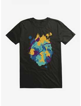 Adventure Time Abstract Colorblock T-Shirt , , hi-res