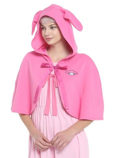 My Melody Figural Ears Girls Capelet | Hot Topic