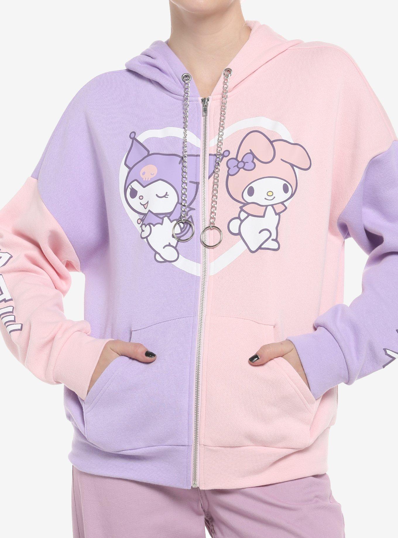 Sanrio My Melody & Kuromi hoodie plandetransformacion.unirioja.es