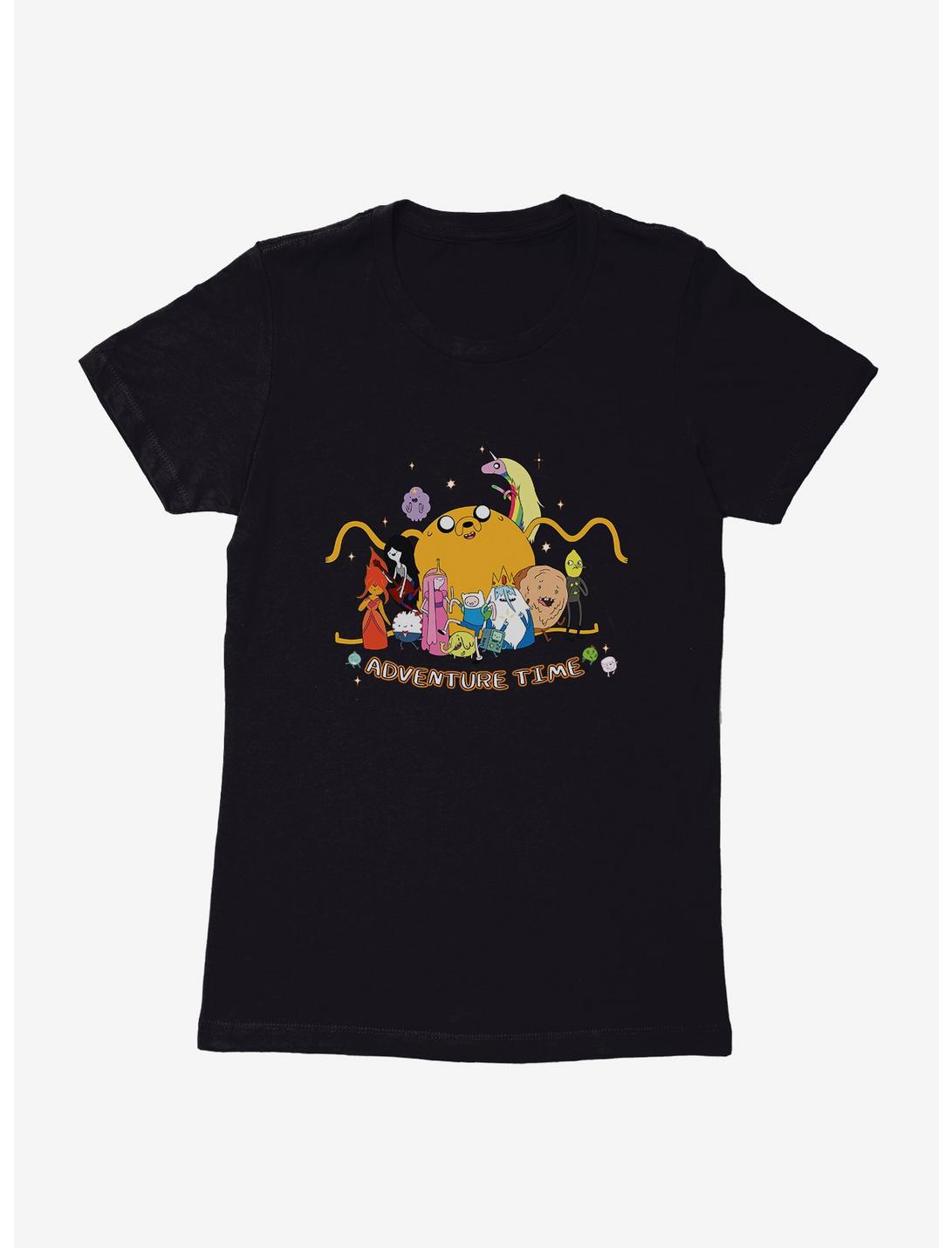 Adventure Time Characters Sparkle Womens T-Shirt , , hi-res
