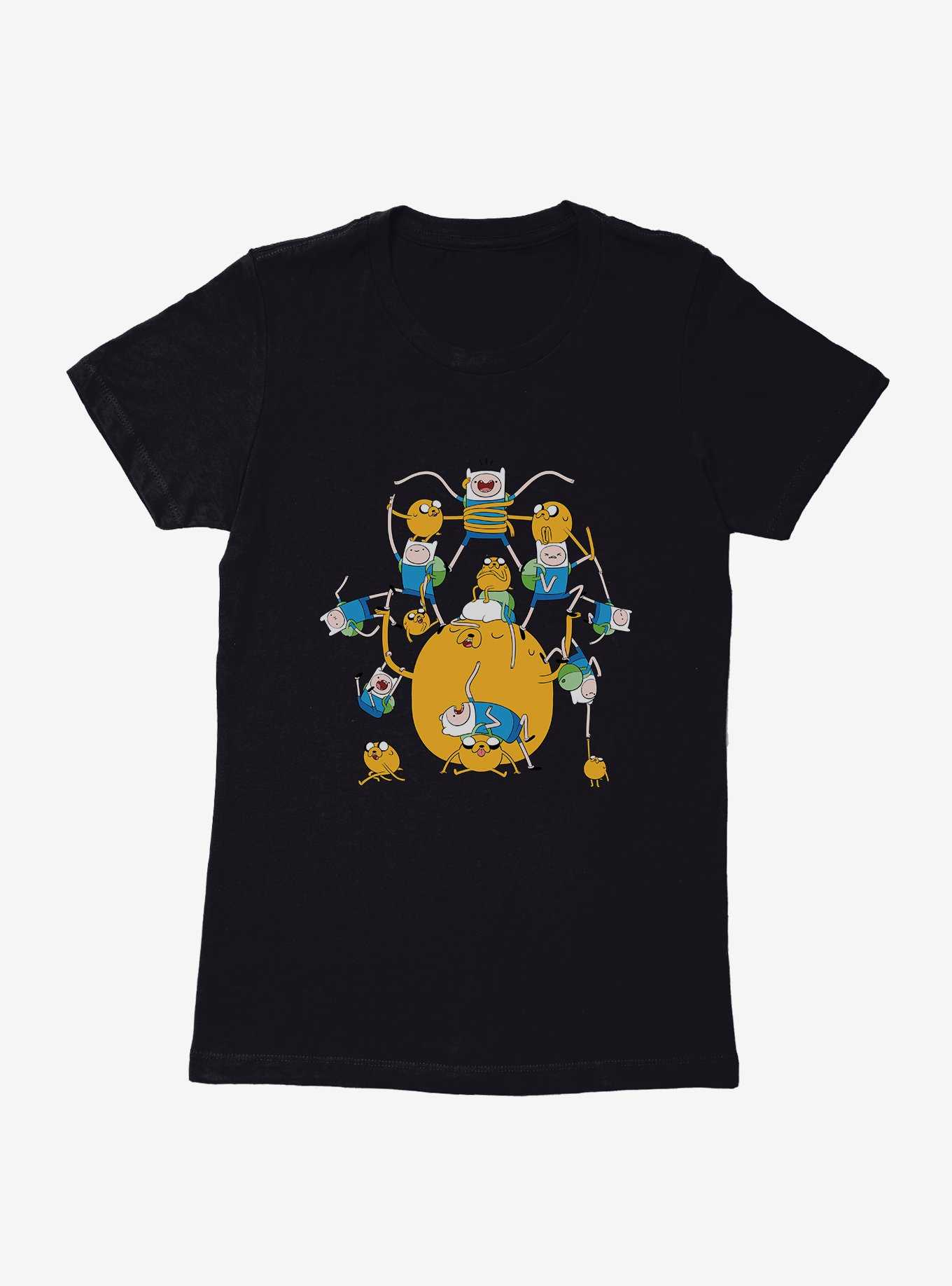 Adventure Time Finn And Jake Multiples Womens T-Shirt , , hi-res