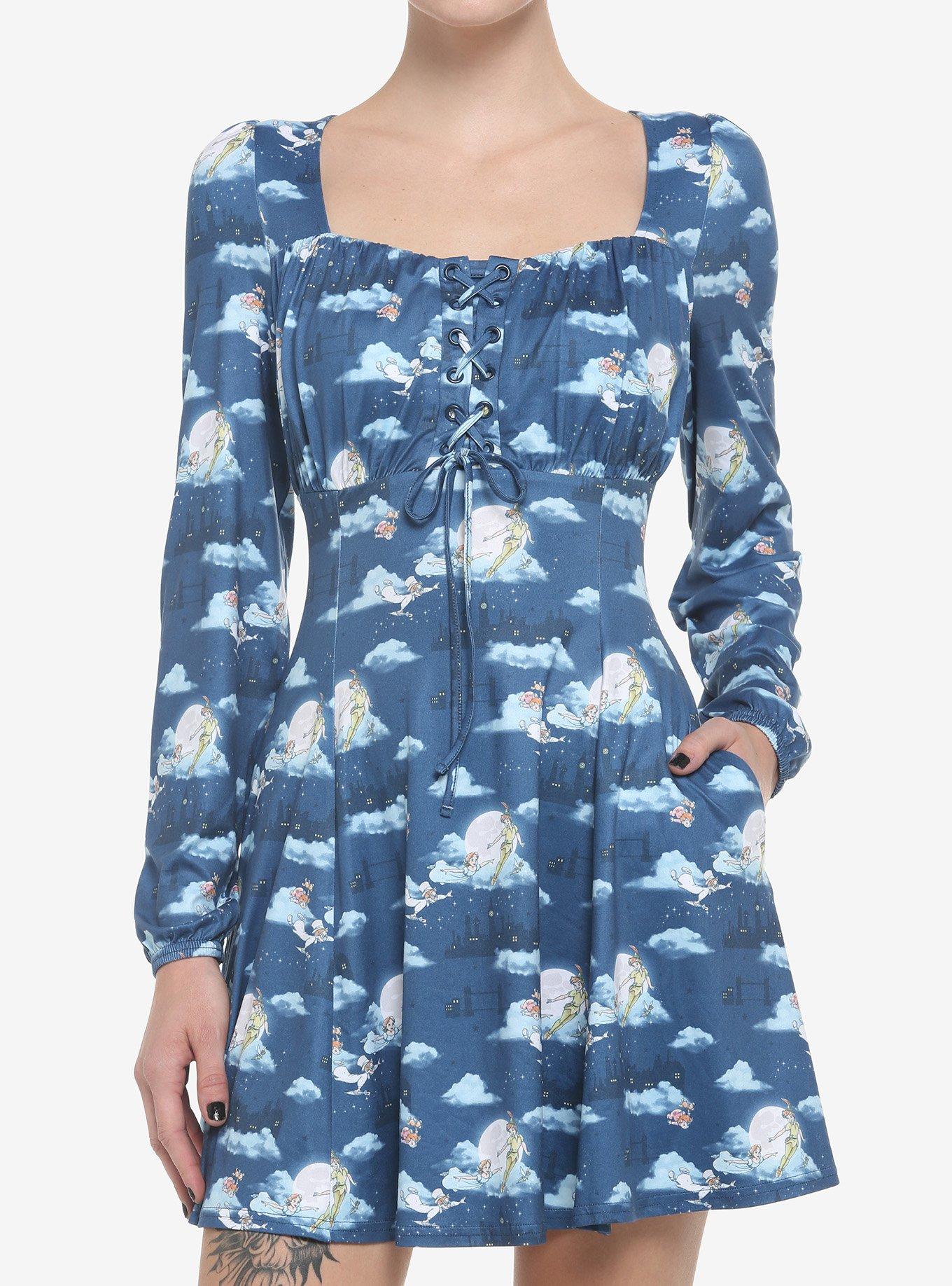 Disney Peter Pan Sky Dress Hot Topic