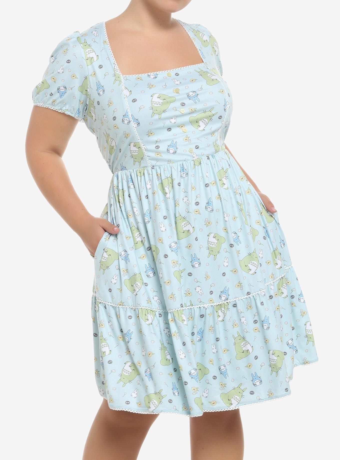 Studio Ghibli My Neighbor Totoro Pastel Dress Plus Size Hot Topic