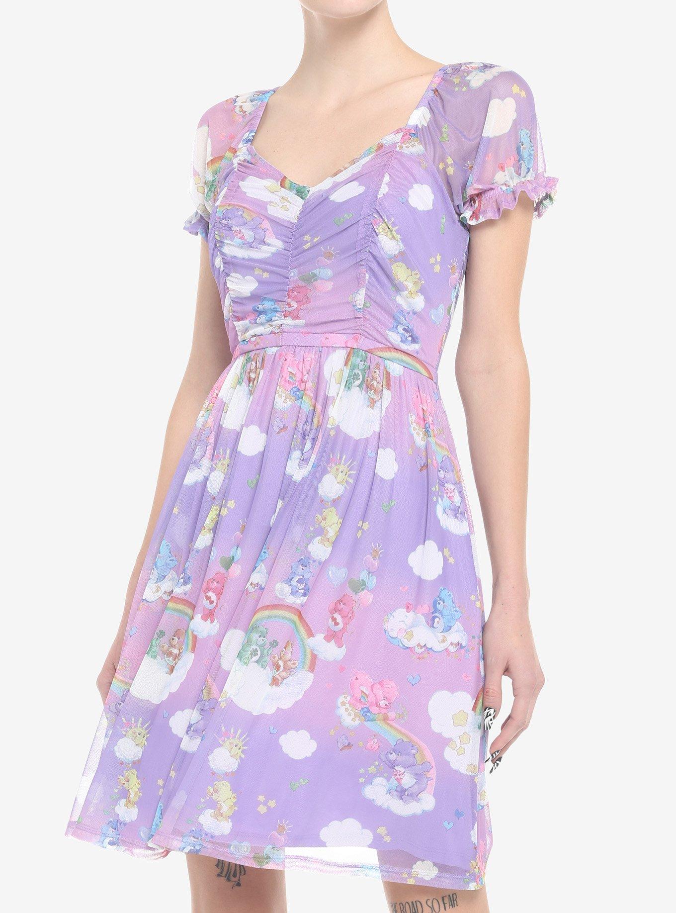 Care Bears Characters In The Clouds Dress, MULTI, hi-res