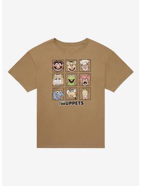 The Muppets Character Grid Boyfriend Fit Girls T-Shirt, , hi-res