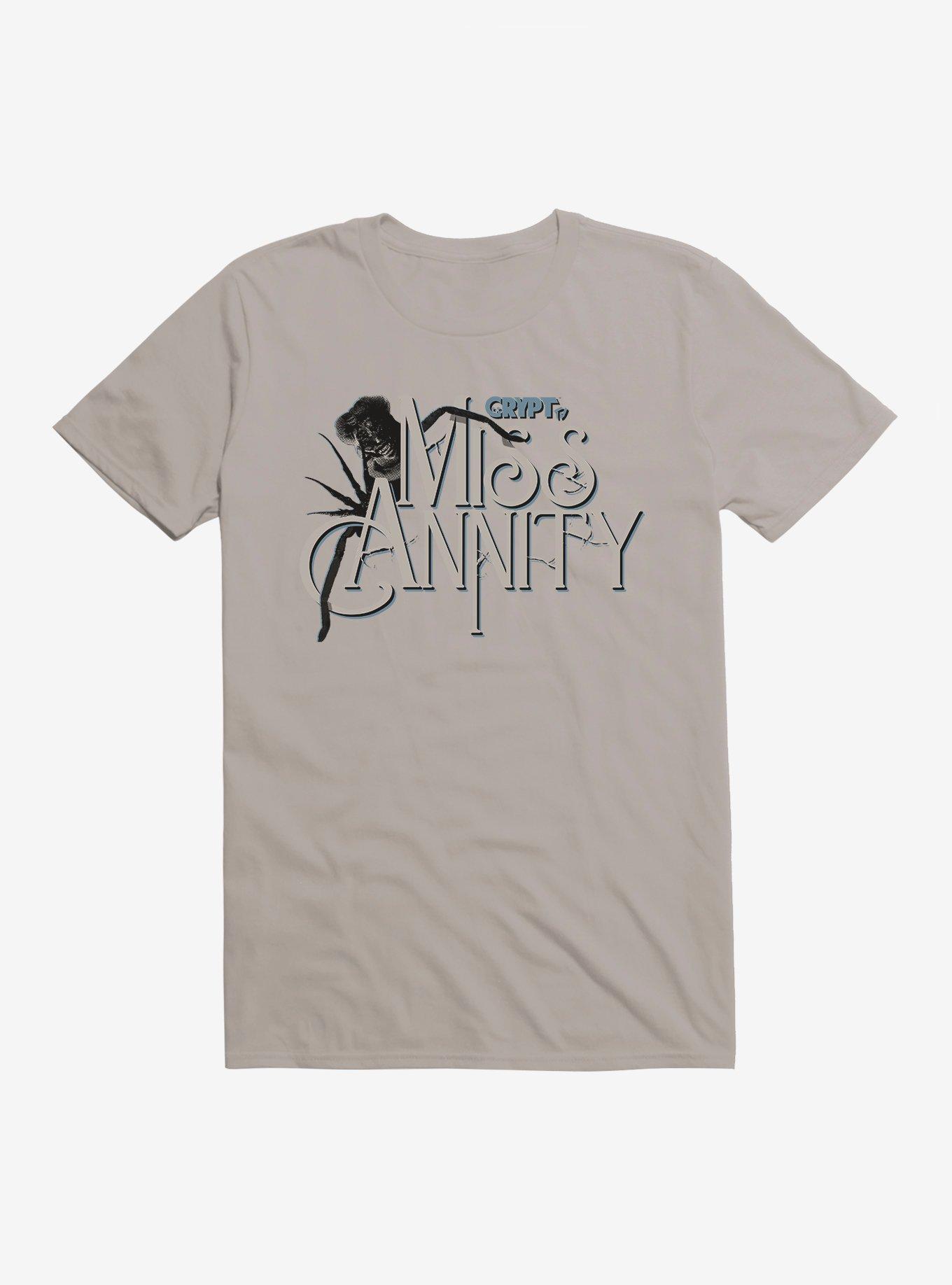 Crypt TV Miss Annity Scary T-Shirt, LIGHT GREY, hi-res