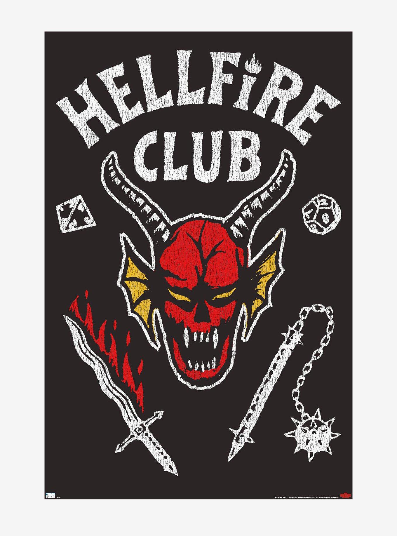 Stranger Things Hell Fire Club Poster, , hi-res