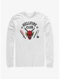 Stranger Things Hellfire Club Long-Sleeve T-Shirt, WHITE, hi-res
