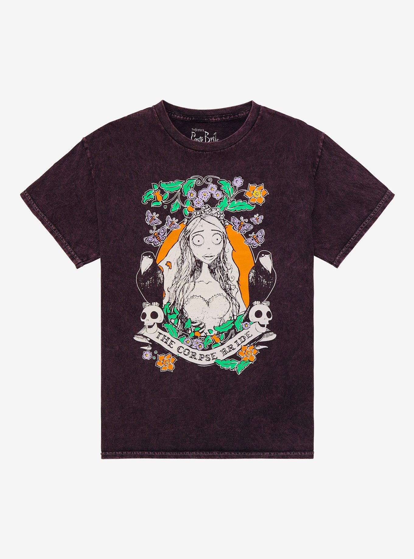 Corpse Bride Emily Sketch Girls T-Shirt, MULTI, hi-res