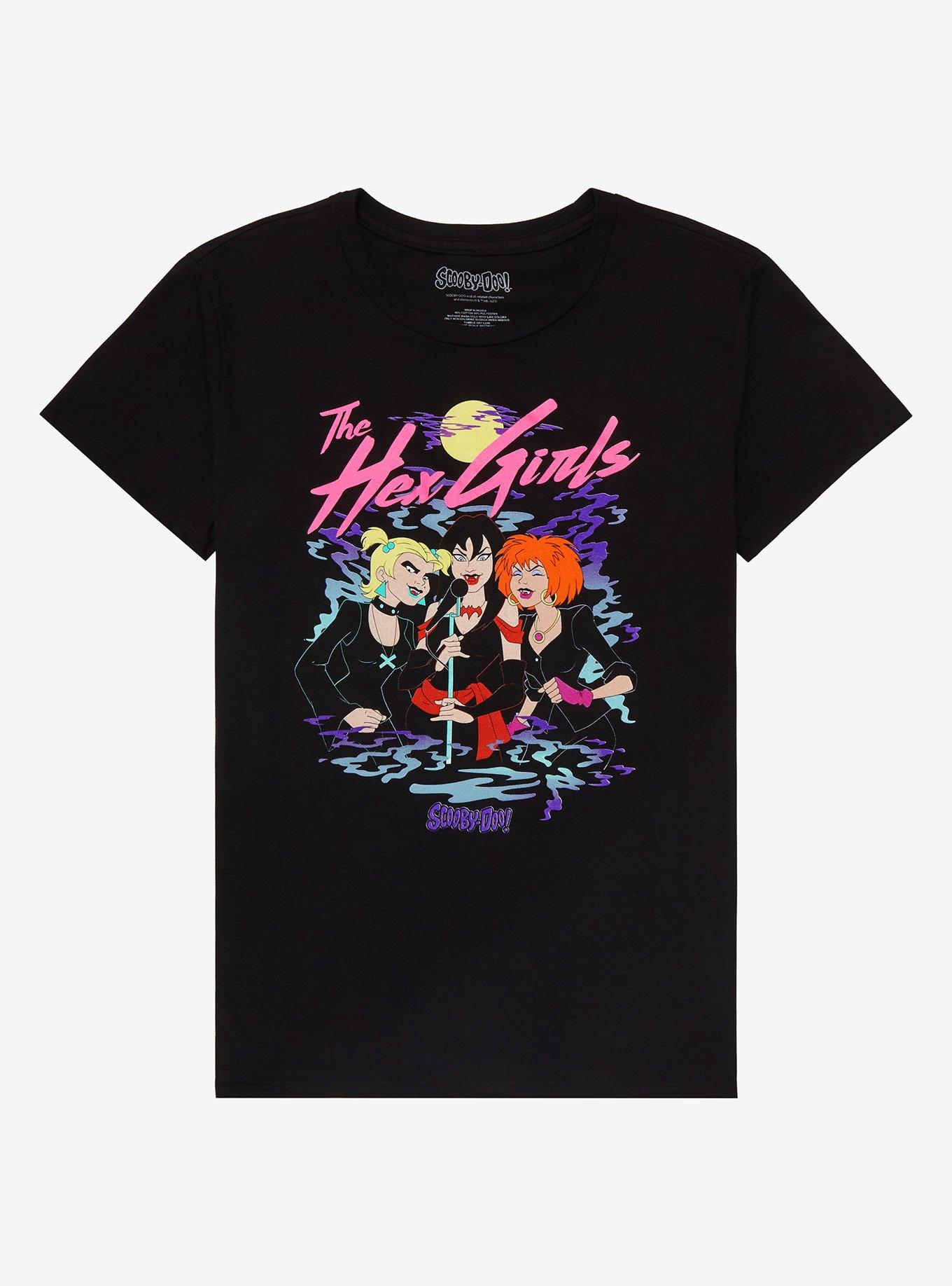 Scooby-Doo! The Hex Girls Vibrant Night Boyfriend Fit Girls T-Shirt, MULTI, hi-res