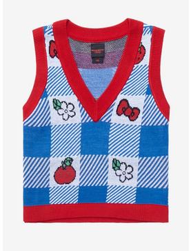Sanrio Hello Kitty and Friends Kawaii Icons Gingham Women's Vest - BoxLunch Exclusive, , hi-res