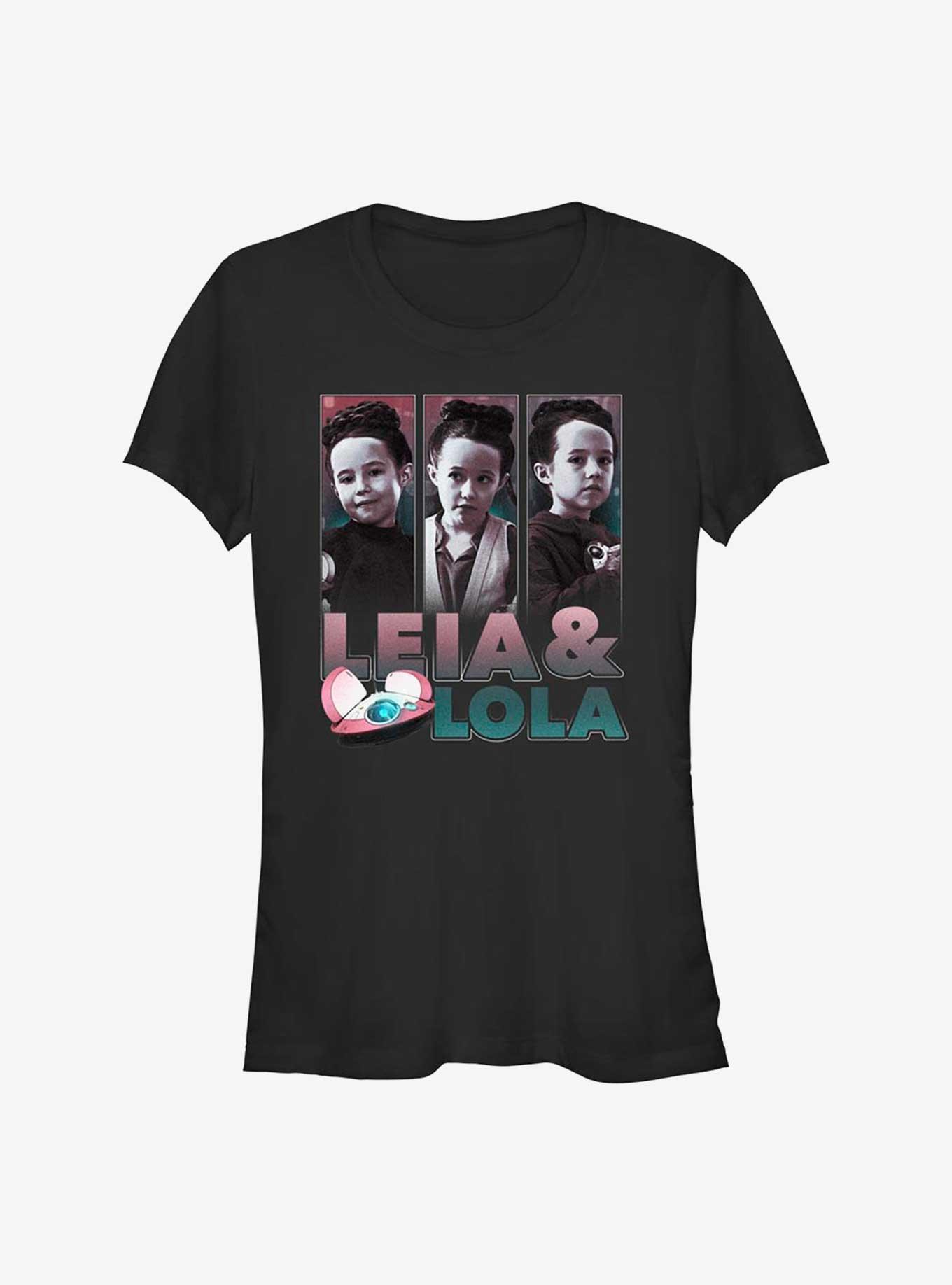 Star Wars Obi-Wan Kenobi Little Leia Girls T-Shirt, BLACK, hi-res