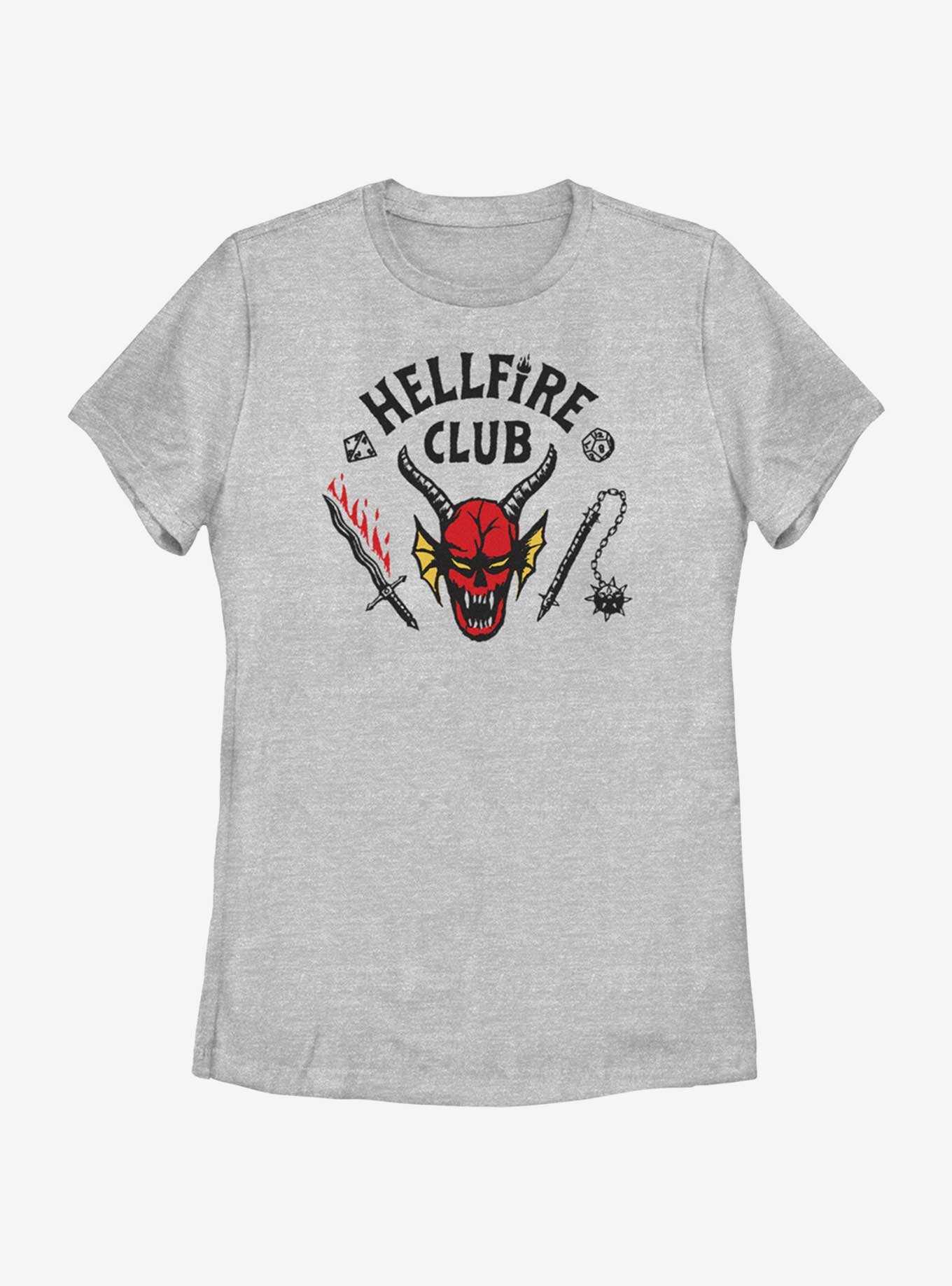 Stranger Things Hellfire Club Womens T-Shirt, , hi-res
