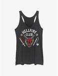 Stranger Things Hellfire Club Womens Tank Top, BLK HTR, hi-res