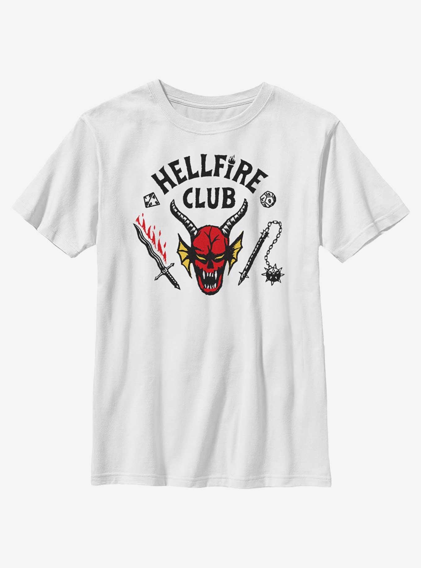 Hellfire Club Raglan shirt, Stranger Things