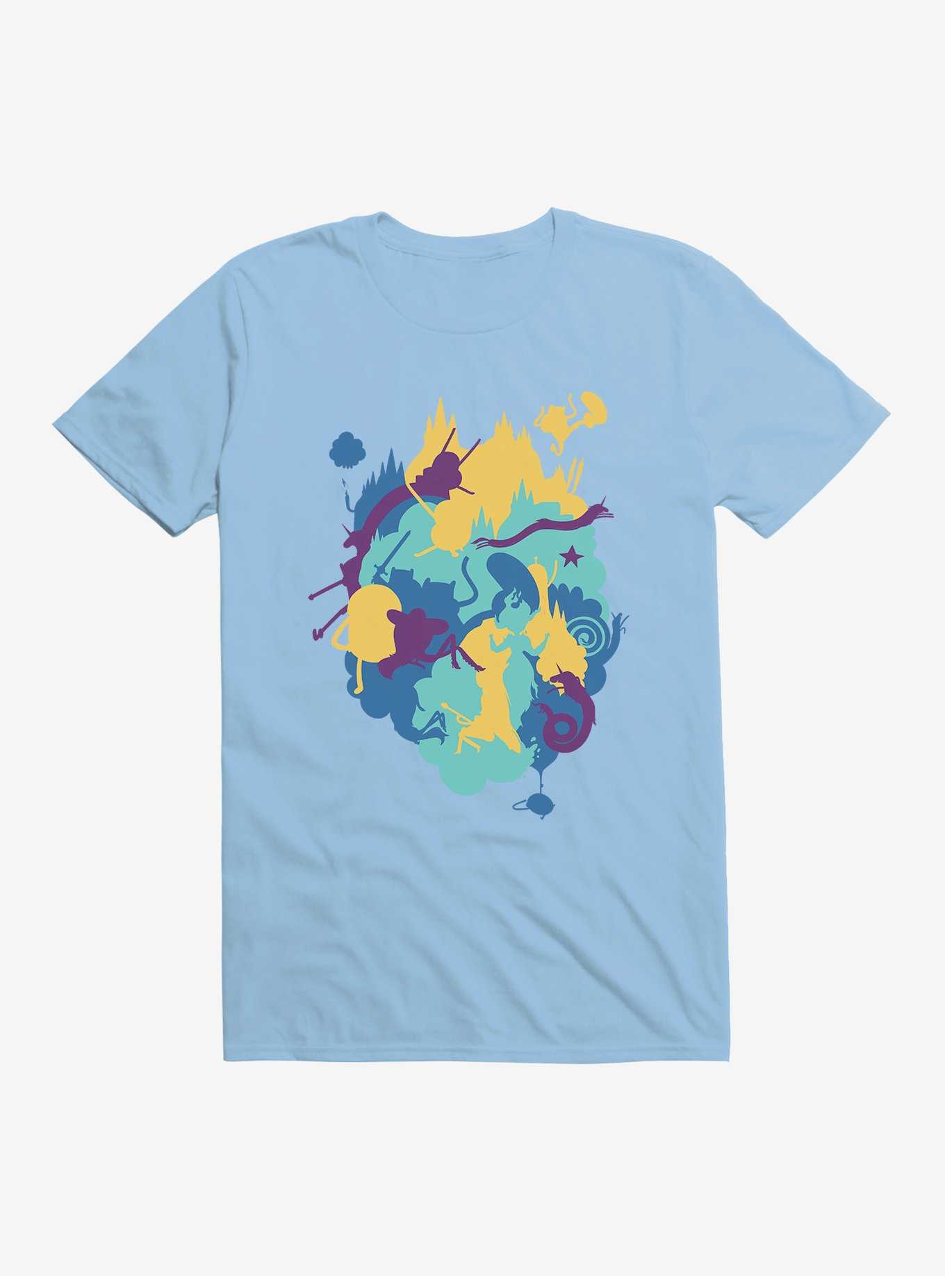 Adventure Time Colorblock Silhouettes T-Shirt, , hi-res
