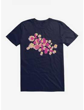 Adventure Time Silhouette Flowers T-Shirt, , hi-res