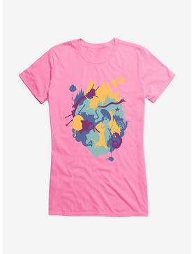 Adventure Time Colorblock Silhouettes Girls T-Shirt, , hi-res
