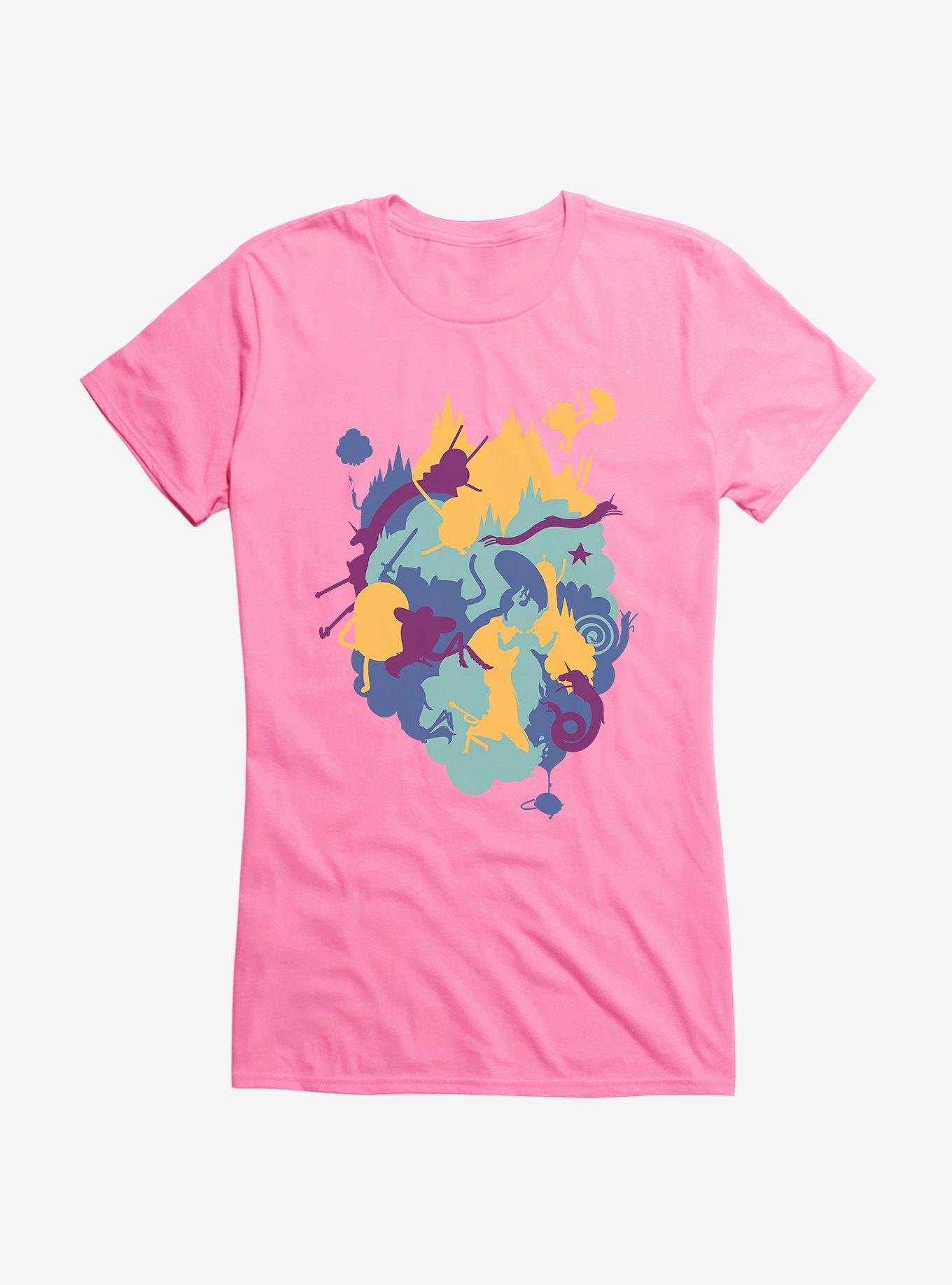 Adventure Time Colorblock Silhouettes Girls T-Shirt, , hi-res