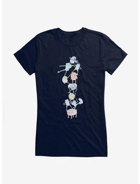 Adventure Time Jake And Finn Tower Girls T-Shirt, , hi-res