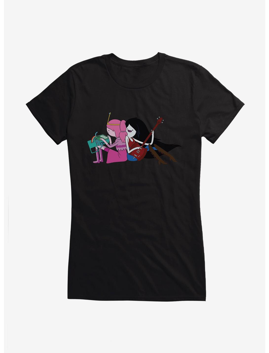 Adventure Time Princess And Vampire Queen Girls T-Shirt, BLACK, hi-res