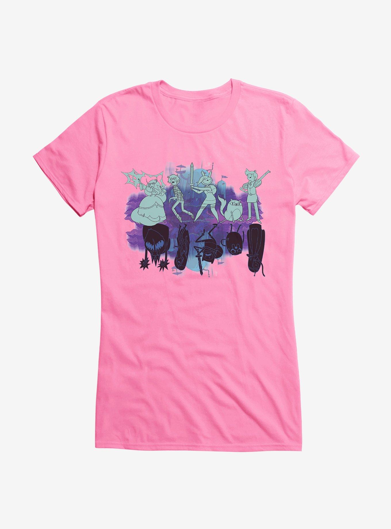 Adventure Time Upside Down Shadows Girls T-Shirt, , hi-res