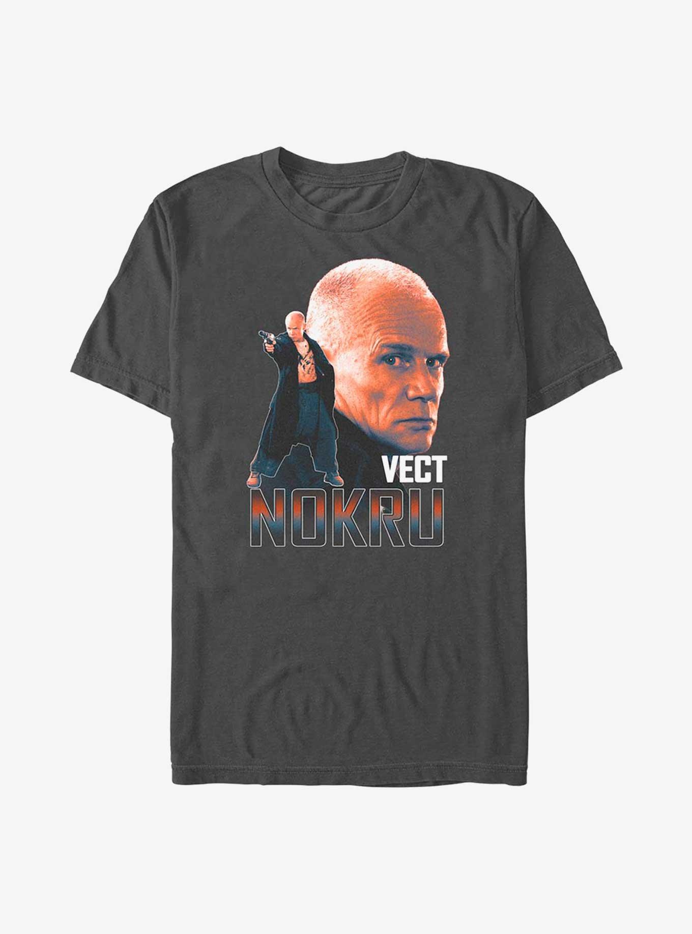 Star Wars Obi-Wan Kenobi Vect Nokru T-Shirt, CHARCOAL, hi-res