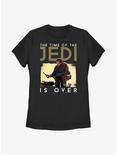 Star Wars Obi-Wan Kenobi Time Of The Jedi Is Over Womens T-Shirt, BLACK, hi-res