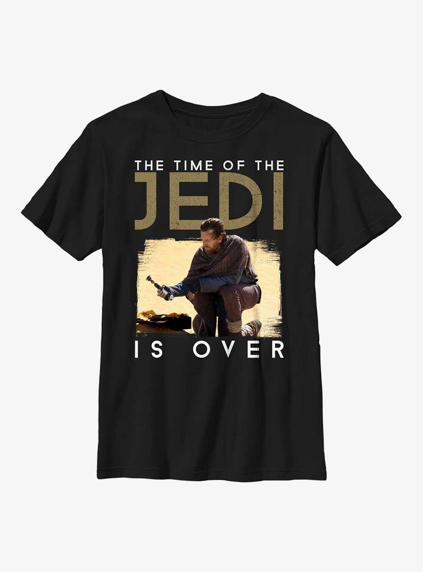 Star Wars Obi-Wan Kenobi Time Of The Jedi Is Over Youth T-Shirt, , hi-res